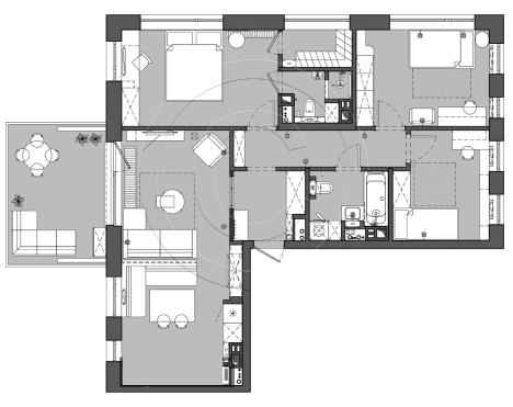 Проекты домов с гаражом: готовые и типовые. Каталог содержит планировки, планы и чертежи